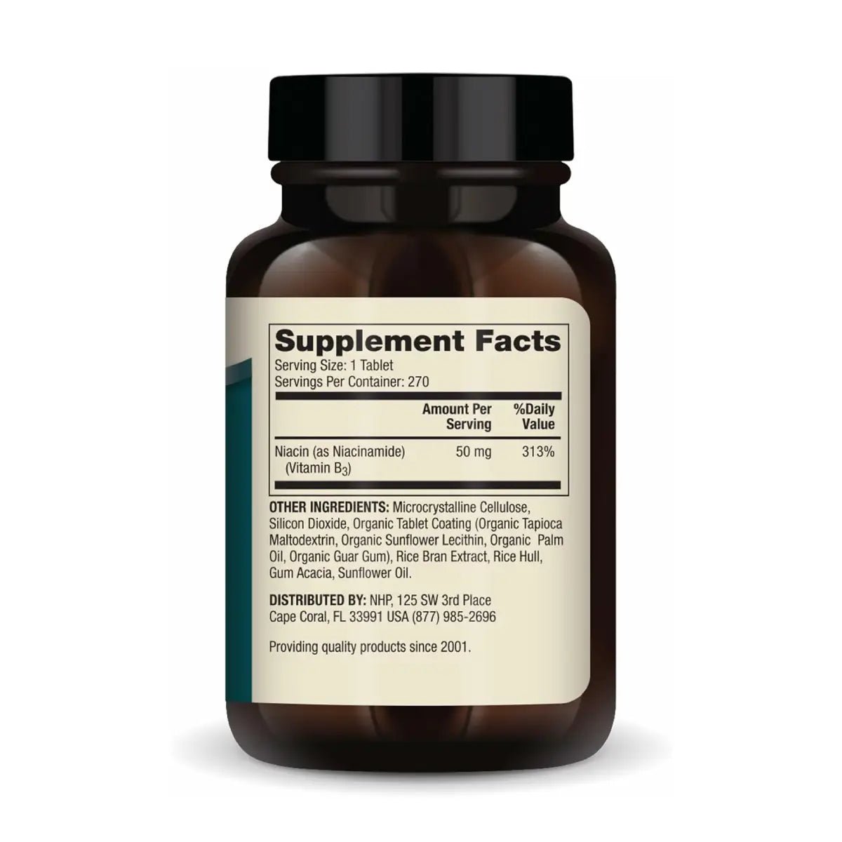 Dr. Mercola Niacinamida Vitamina B3 270 Cápsulas - Hi Vitamins