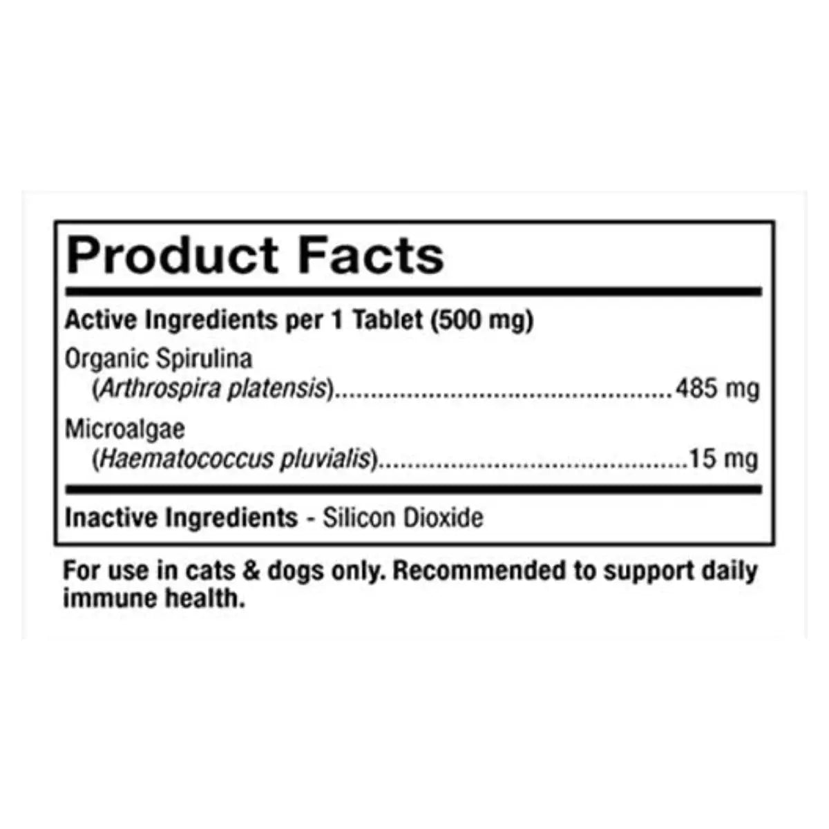 Dr. Mercola® Spirugreen para Mascotas 180 Tabletas - Hi Vitamins