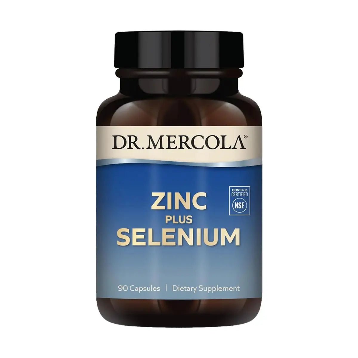 Dr. Mercola® Zinc + Selenio 90 Cápsulas - Hi Vitamins