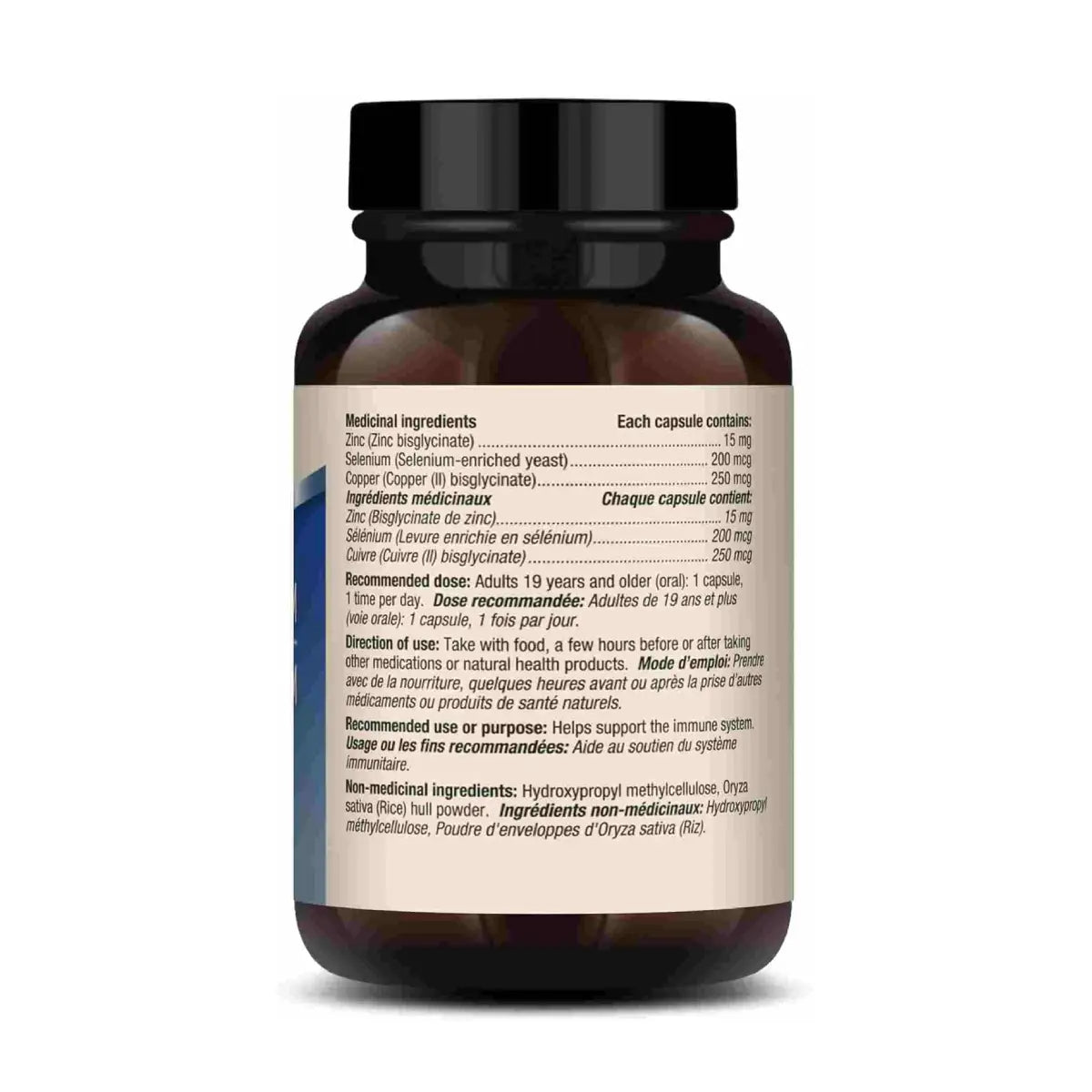 Dr. Mercola® Zinc + Selenio 90 Cápsulas - Hi Vitamins