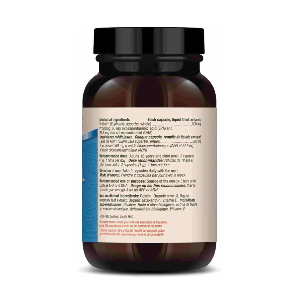 Dr. Mercola® Antarctic Krill Oil Omega - 3s Bound To Phospholipids 60 Cápsulas - Hi Vitamins