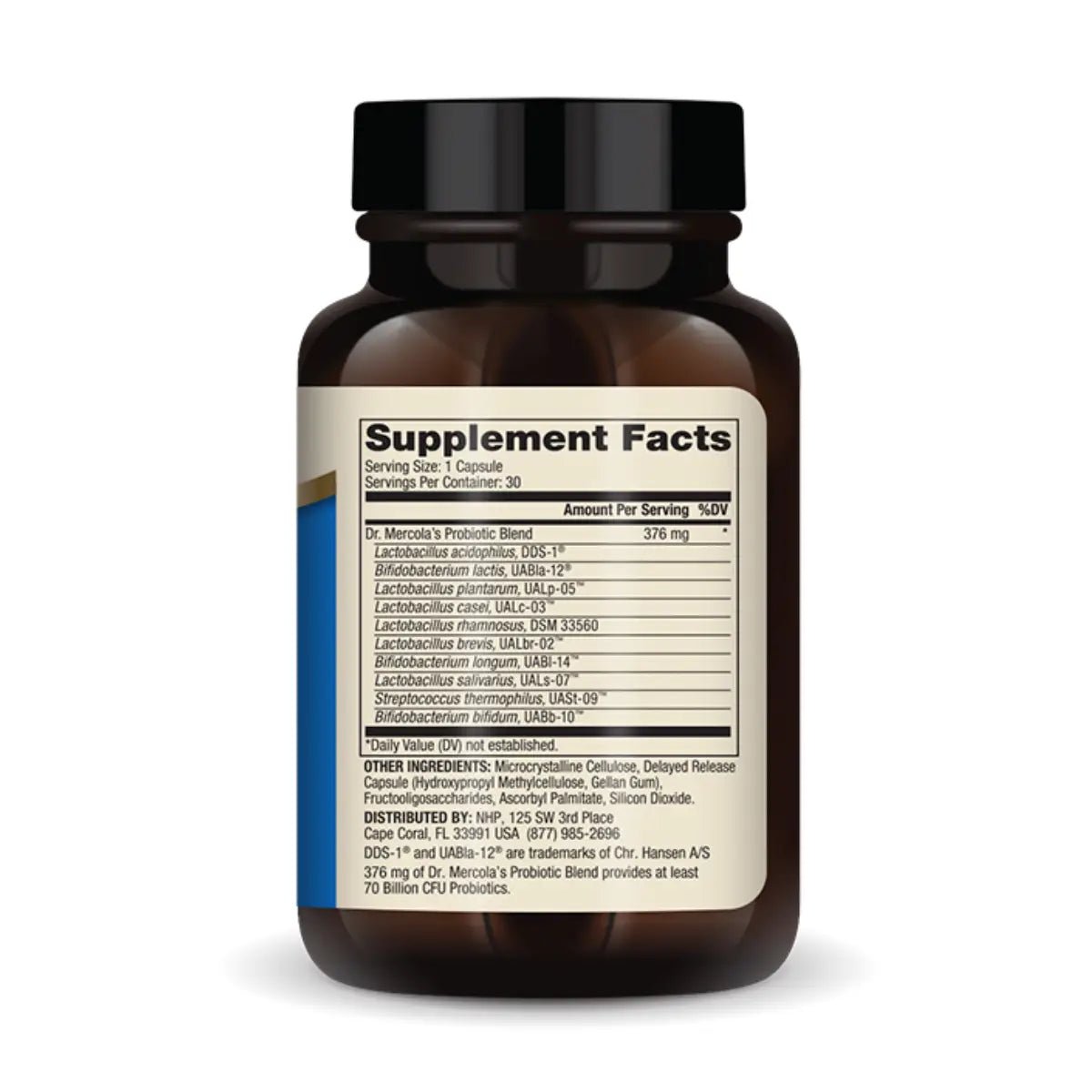 Dr. Mercola® Complete Probióticos 70 Billon CFU 30 Cápsulas - Hi Vitamins