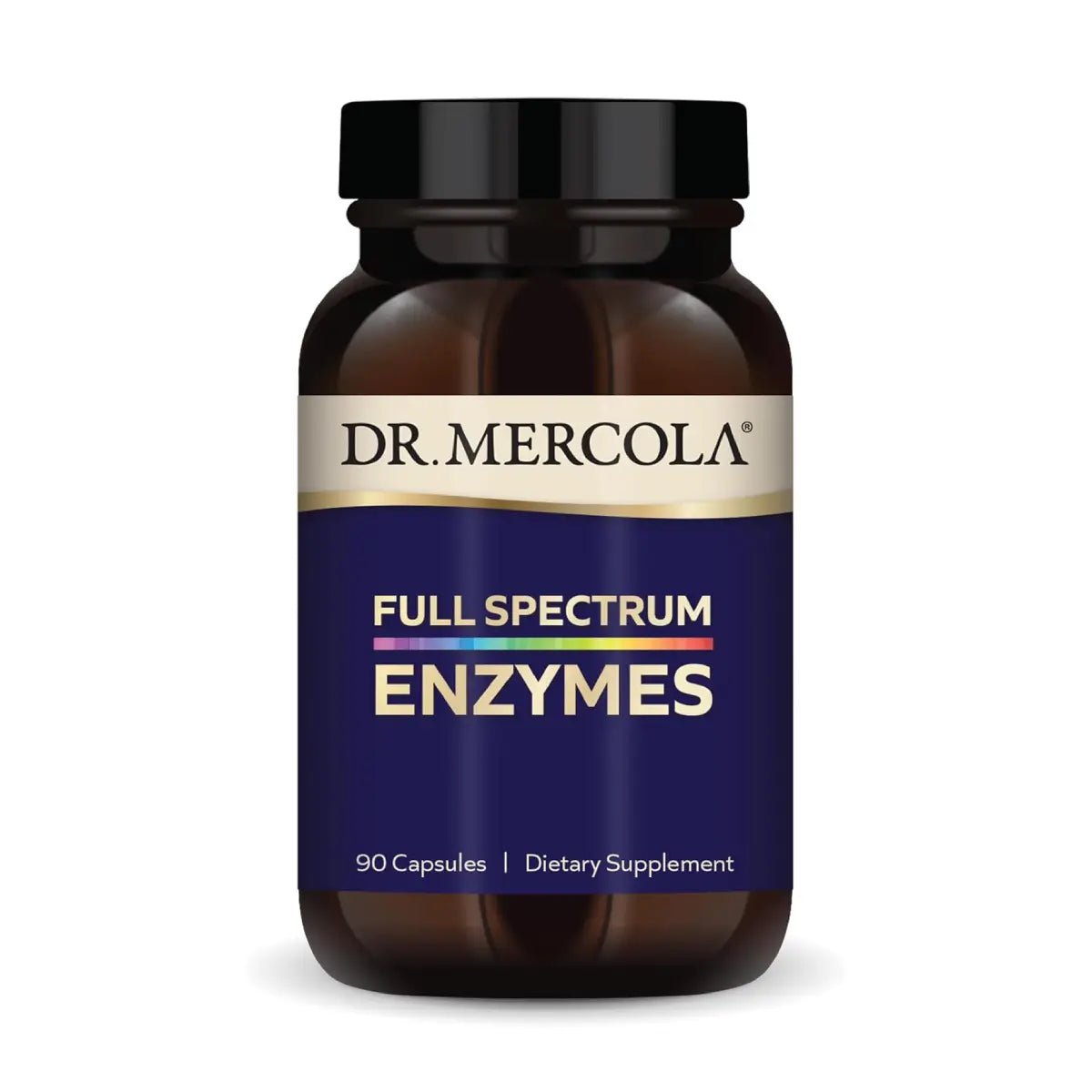Dr Mercola® Enzimas de Espectro Completo 90 Cápsulas - Hi Vitamins