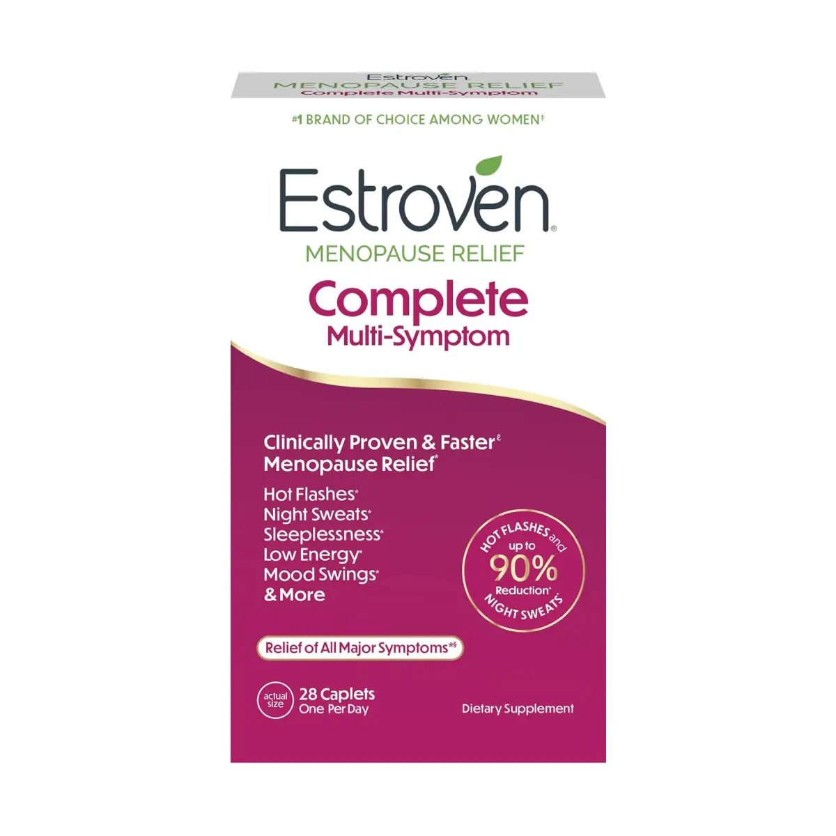 Estroven Alivio Completo para la Menopausia Multsíntoma 28 cápsulas - Hi Vitamins