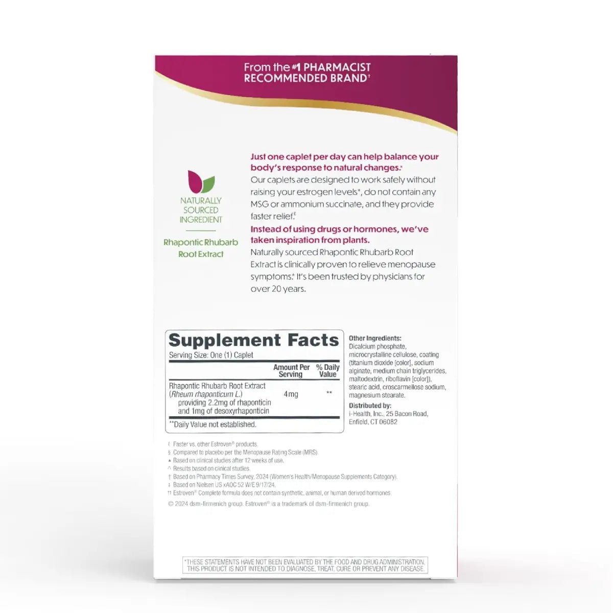 Estroven Alivio Completo para la Menopausia Multsíntoma 28 cápsulas - Hi Vitamins