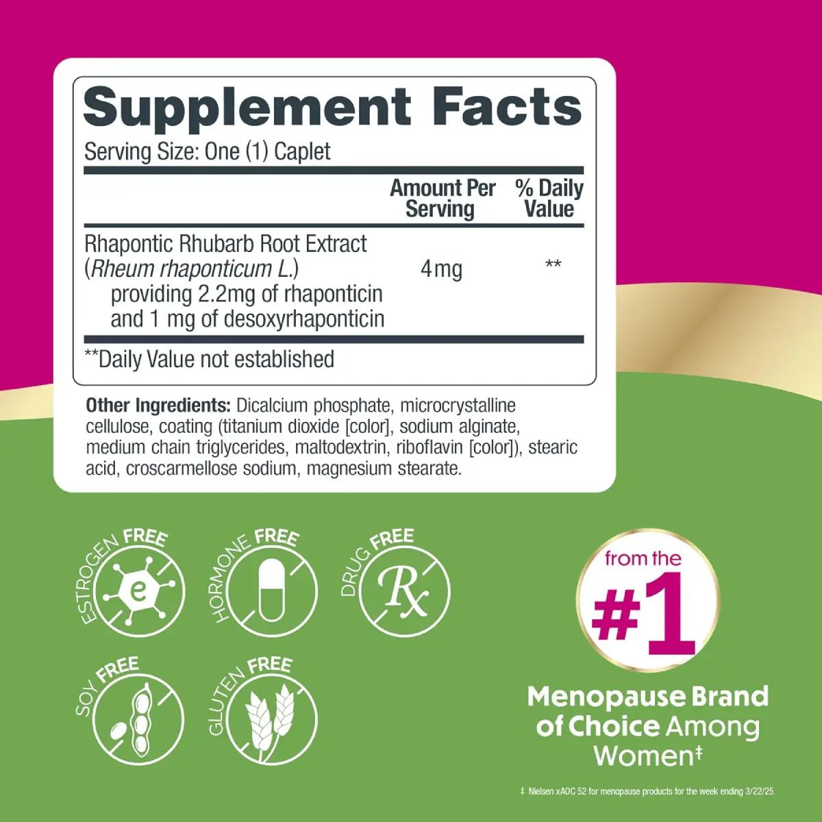 Estroven Alivio Completo para la Menopausia Multsíntoma 28 cápsulas - Hi Vitamins