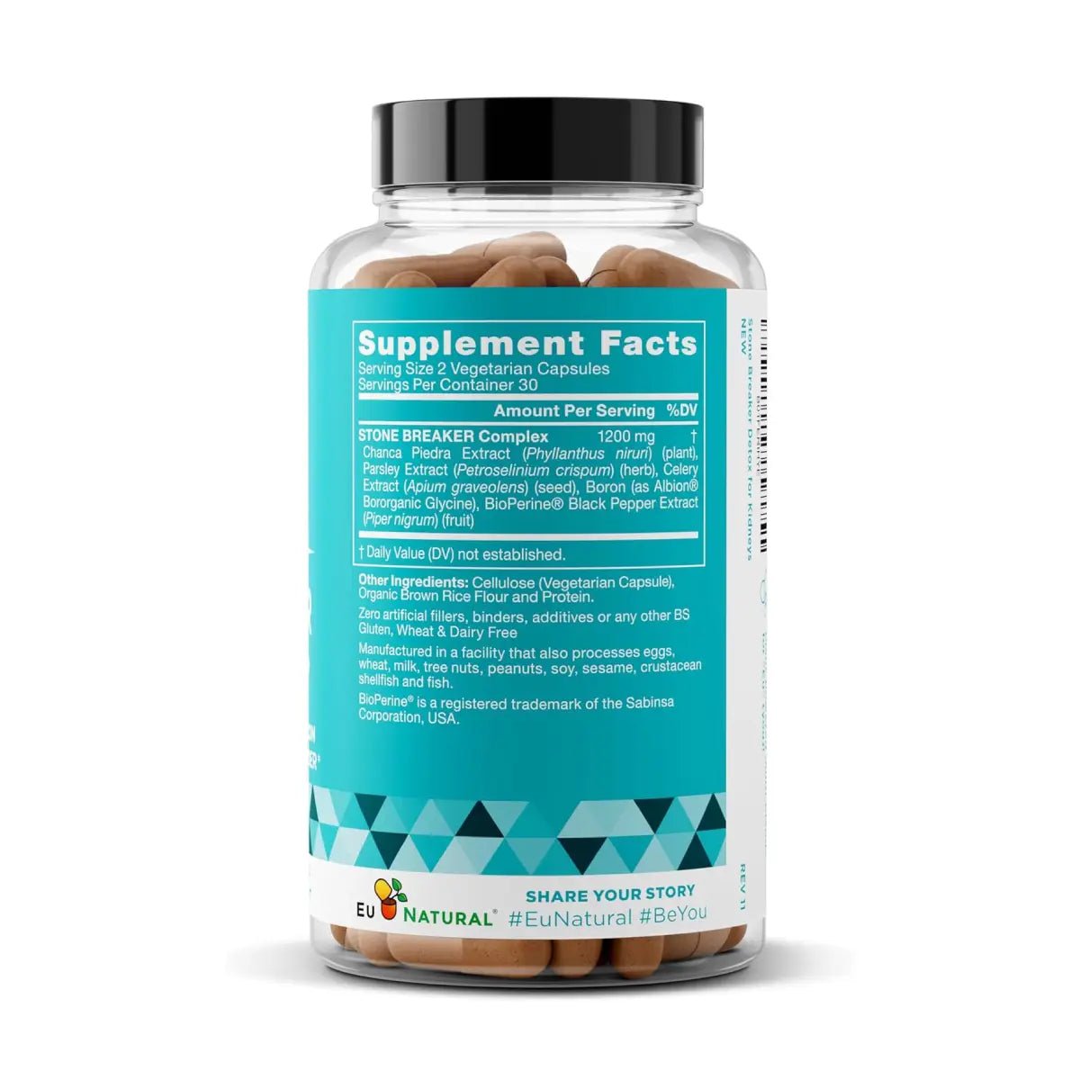 Eu Natural Chanca Piedra + Botánicos 60 Cápsulas - Hi Vitamins