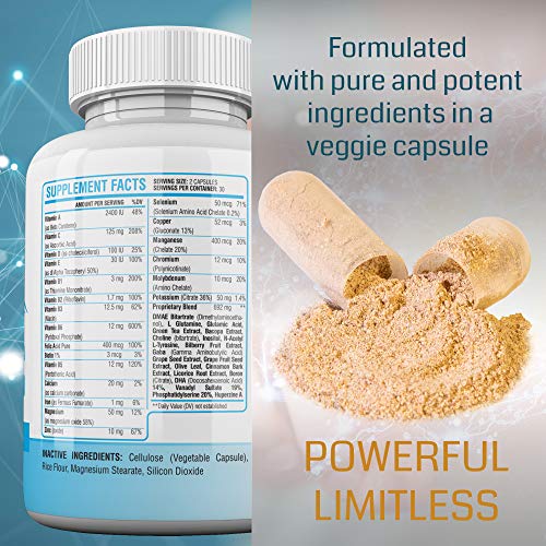 Neuronzt Limitless Nootropic Complex 60 Cápsulas - Hi Vitamins