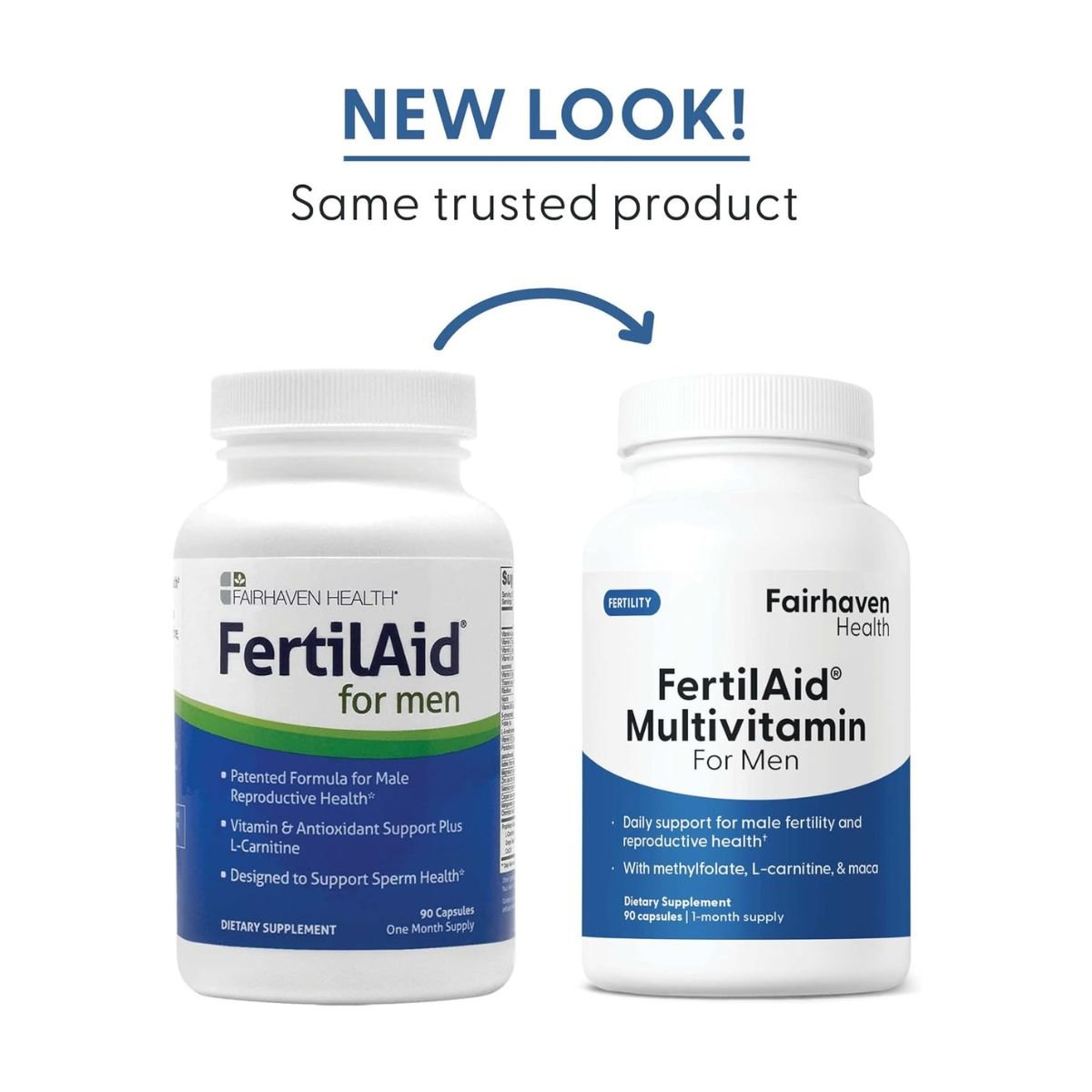 Fairhaven Health FertilAid para Hombres 90 Cápsulas - Hi Vitamins