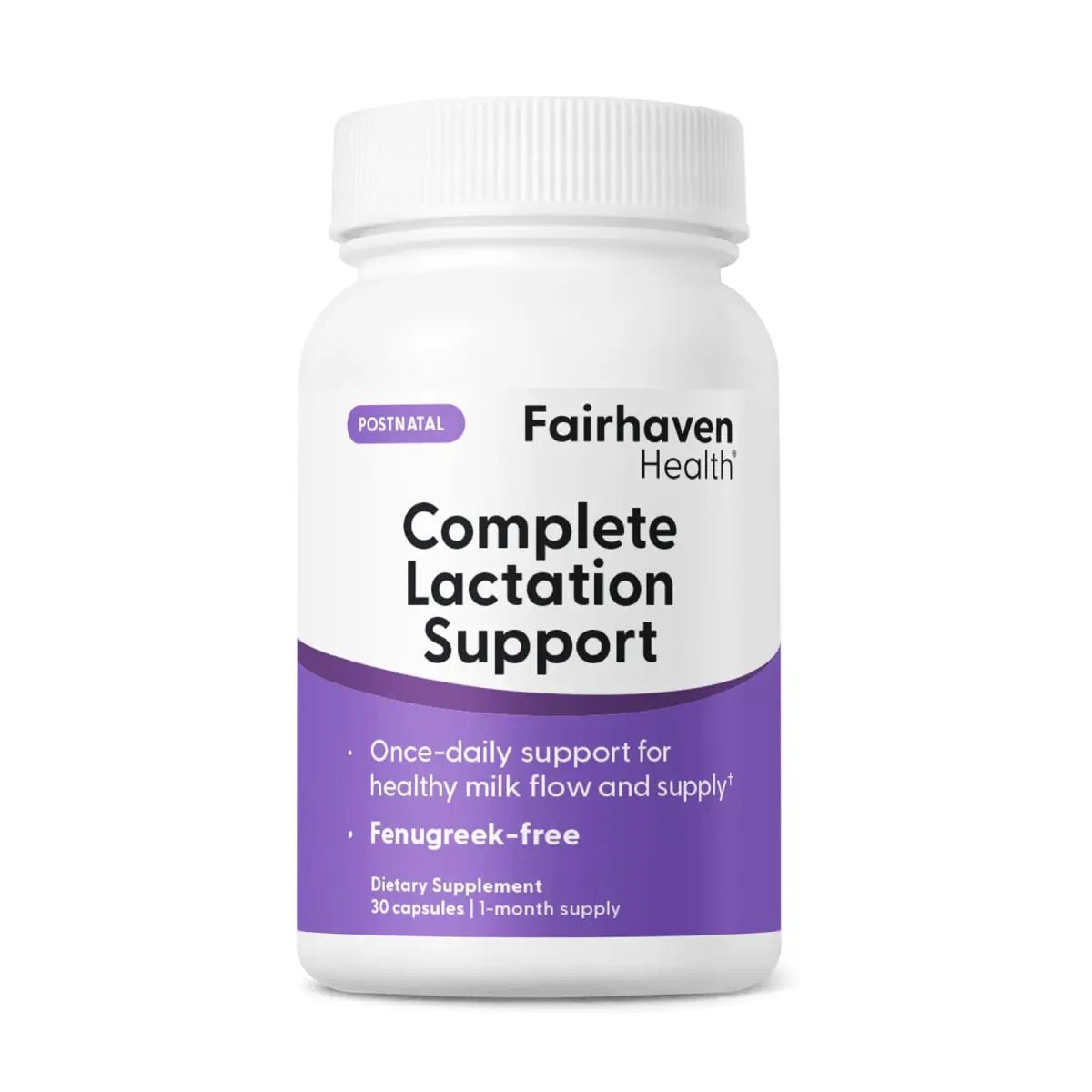 Fairhaven Health Apoyo Completo a la Lactancia 30 Cápsulas - Hi Vitamins