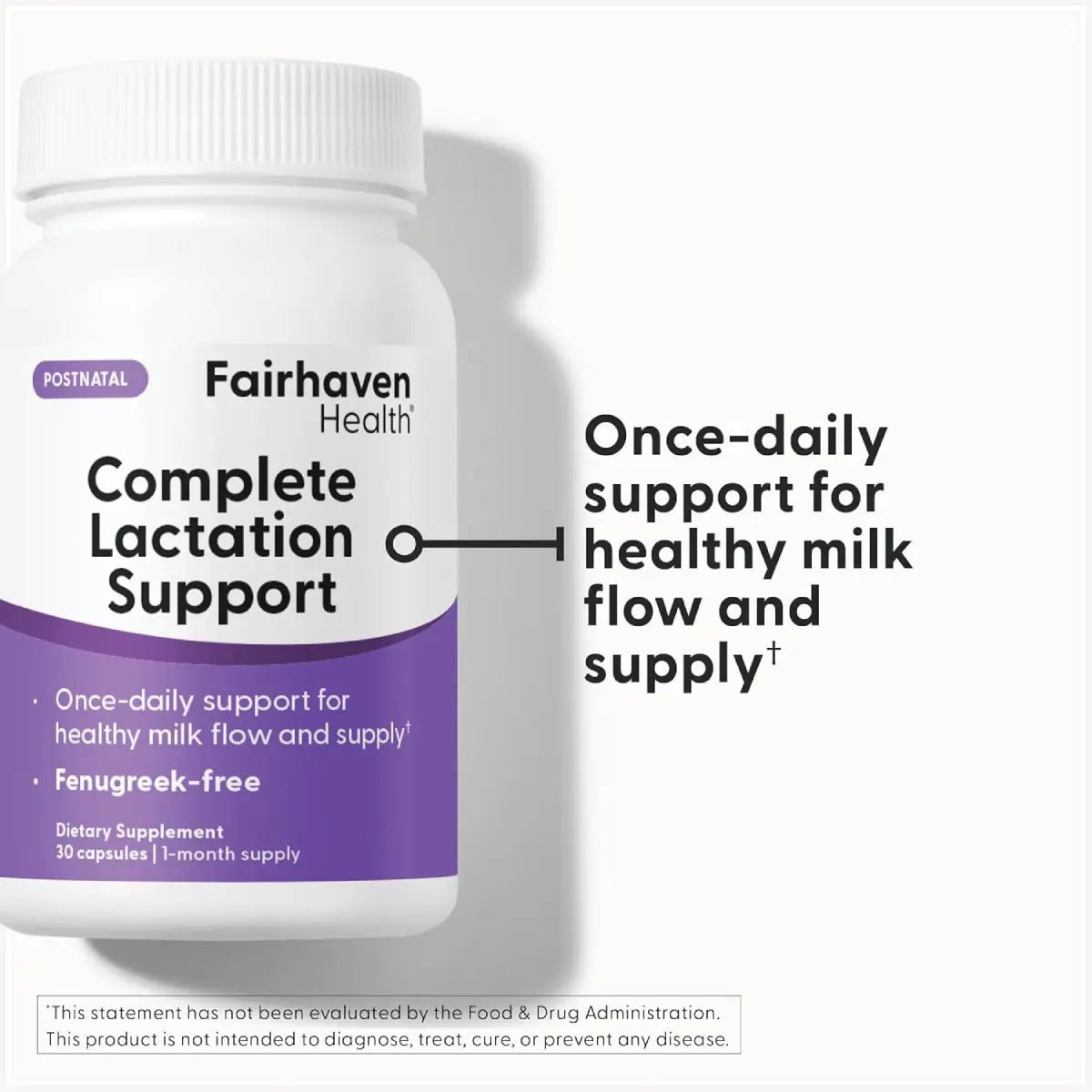 Fairhaven Health Apoyo Completo a la Lactancia 30 Cápsulas - Hi Vitamins