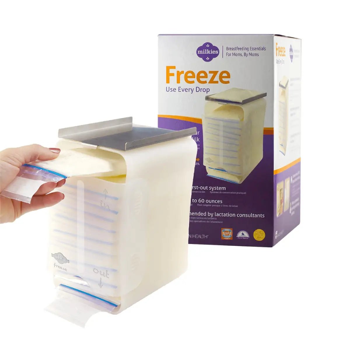 Fairhaven Health Milkies Freeze Breast Milk Storage System - Hi Vitamins