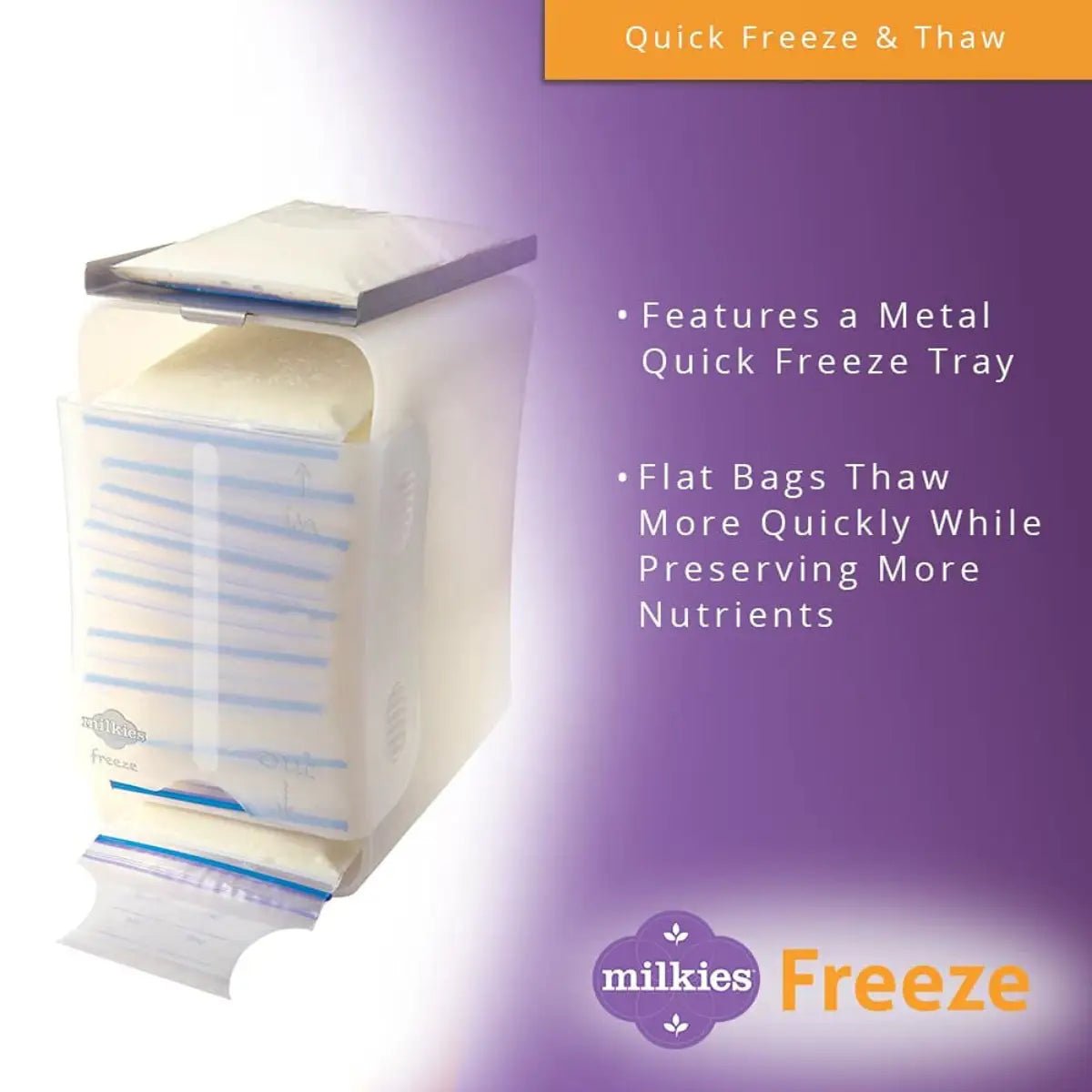 Fairhaven Health Milkies Freeze Breast Milk Storage System - Hi Vitamins