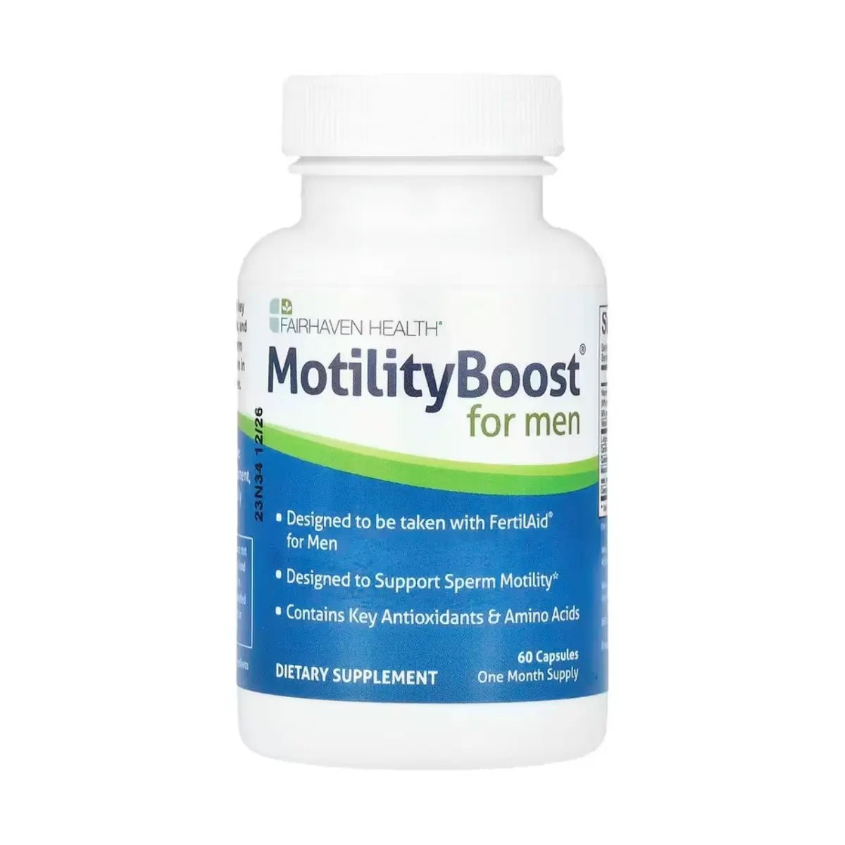 Fairhaven Health Motilityboost para Hombre 60 Cápsulas - Hi Vitamins