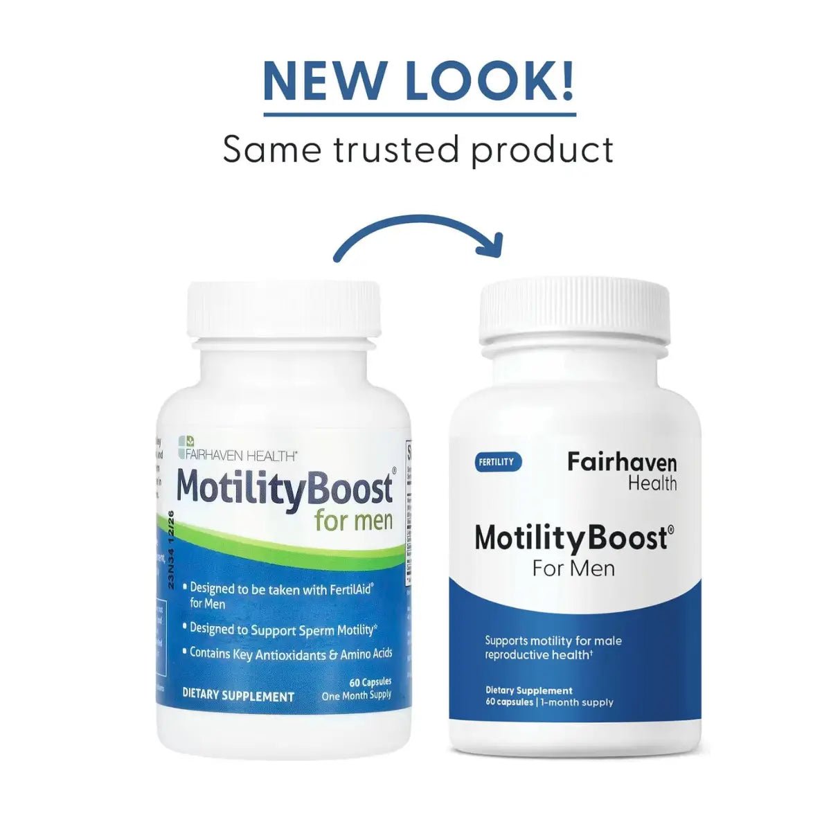 Fairhaven Health Motilityboost para Hombre 60 Cápsulas - Hi Vitamins