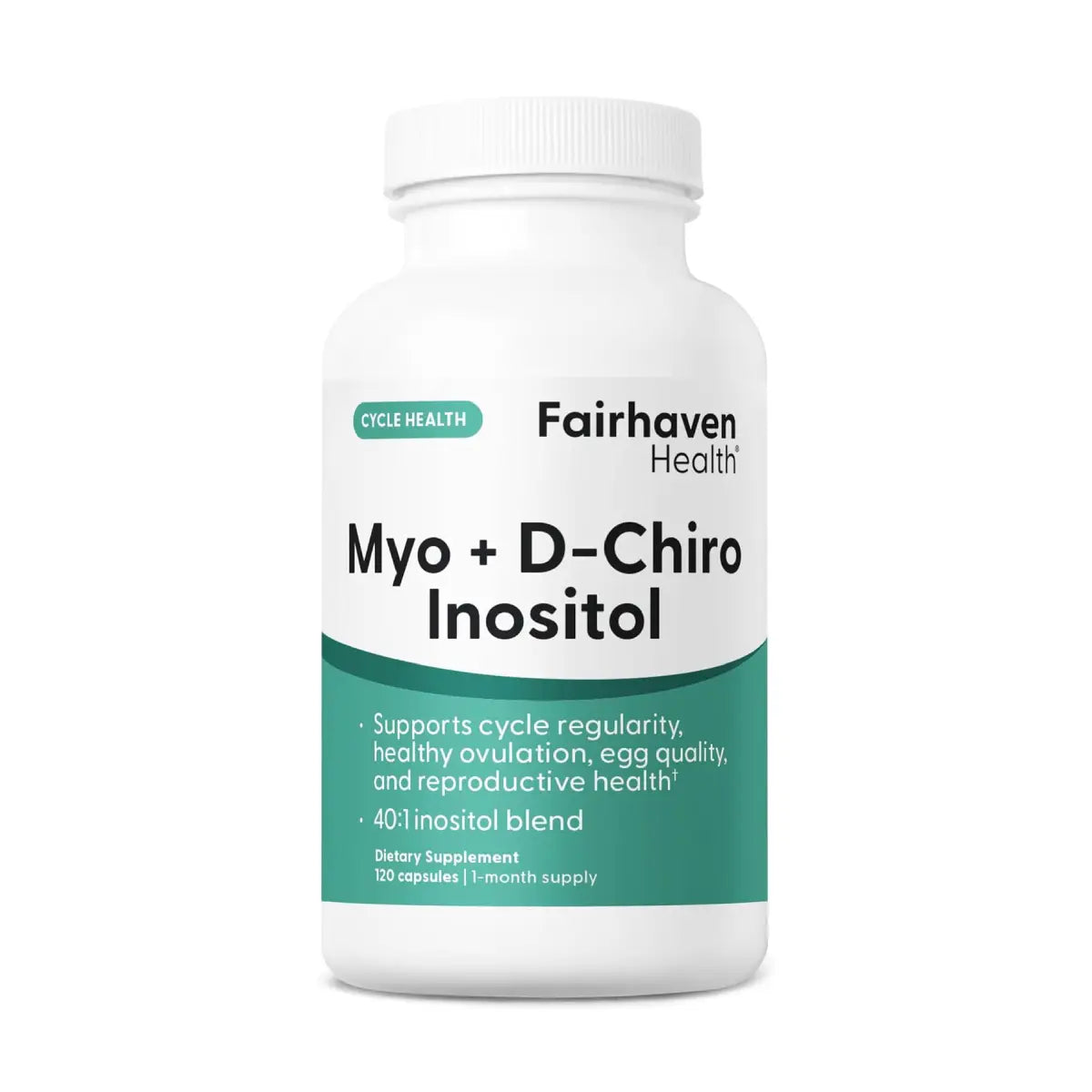 Fairhaven Health Myo + D-Chiro Inositol 120 Cápsulas - Hi Vitamins. Envíos a todo México.