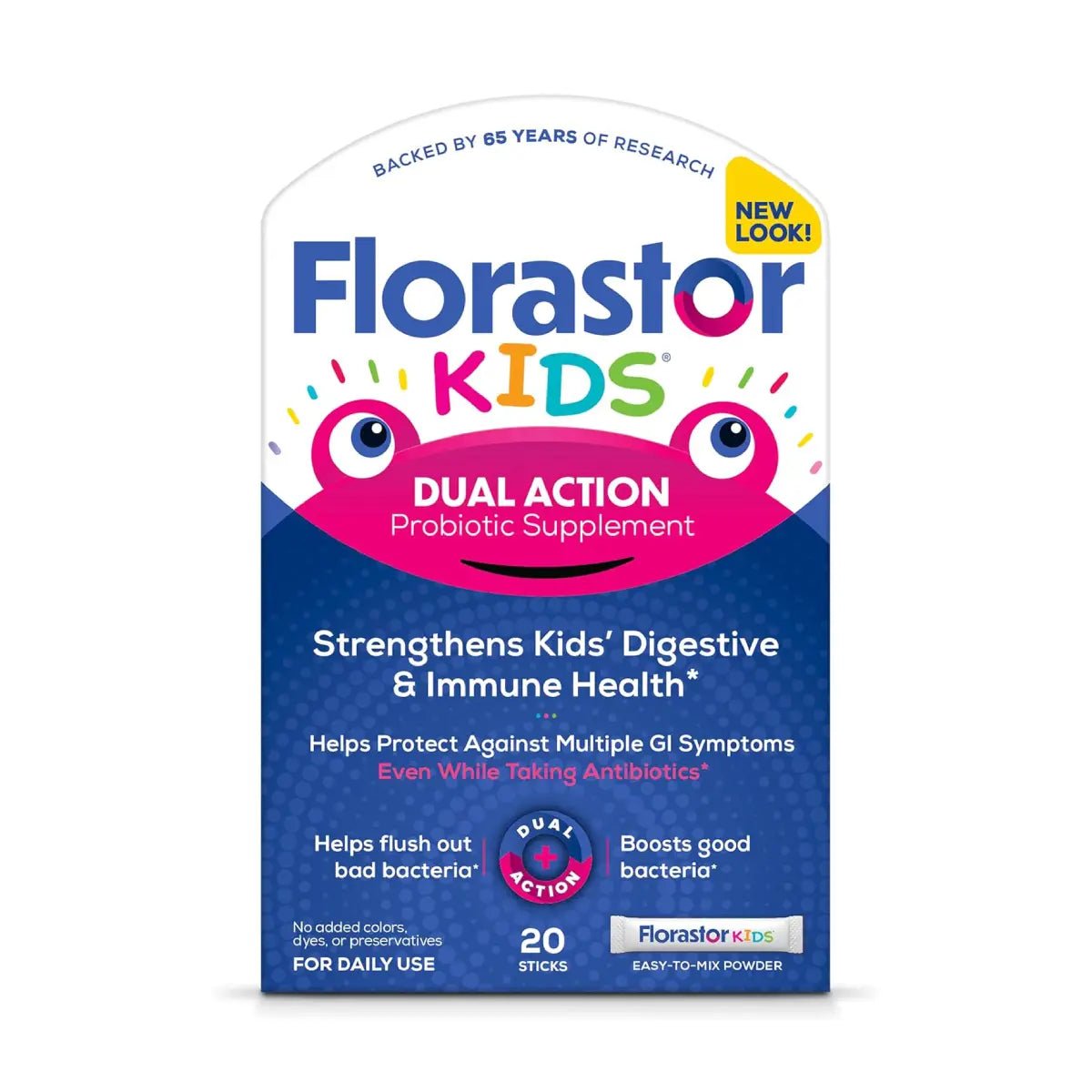 Florastor Suplemento Probiótico Diario para Niños 20 sobres - Hi Vitamins