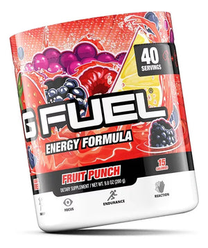 G Fuel Fruit Puch 280 G Energy and Concentration Gamma Labs