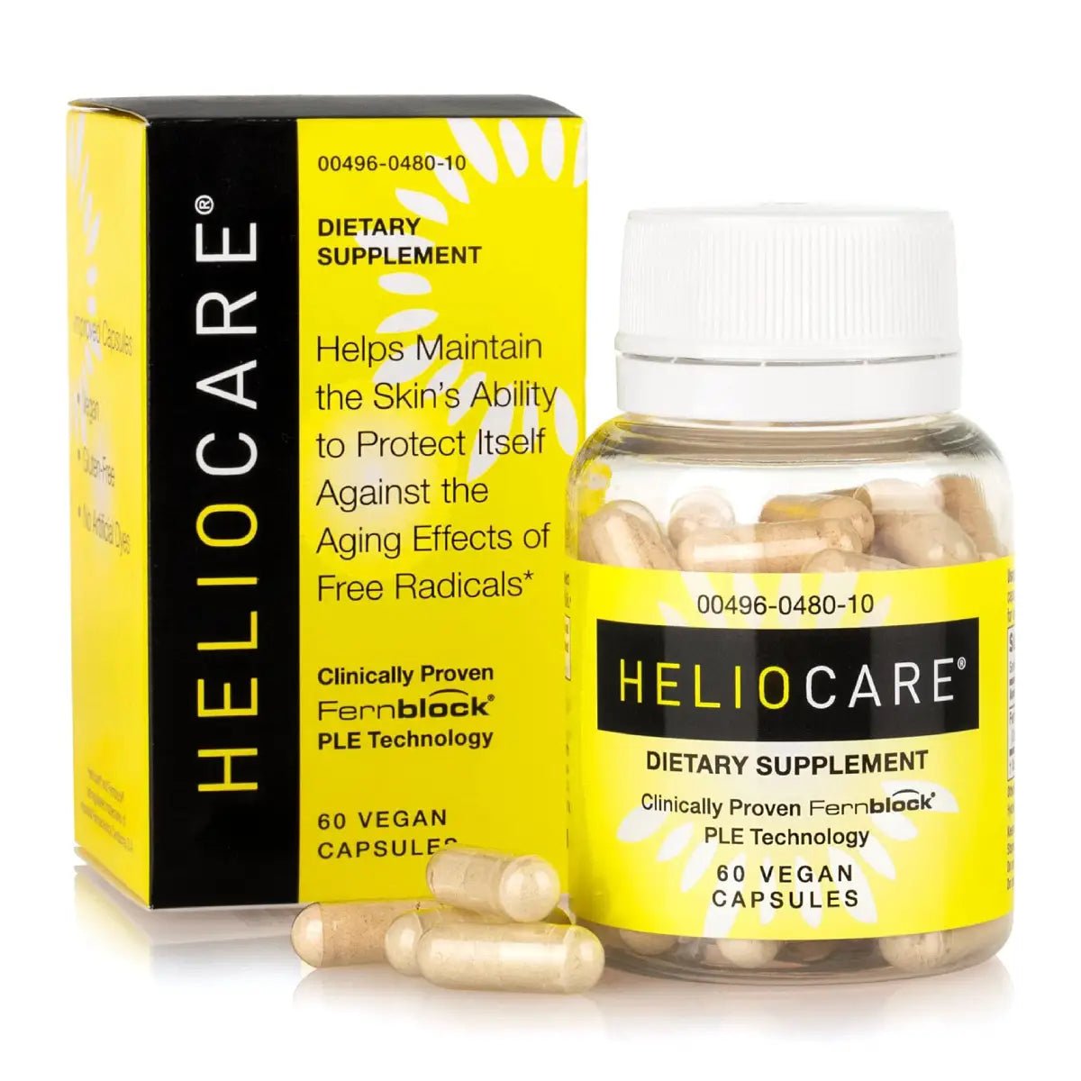 Heliocare Suplemento para el Cuidado de la Piel 240 mg PLE 60 cápsulas - Hi Vitamins