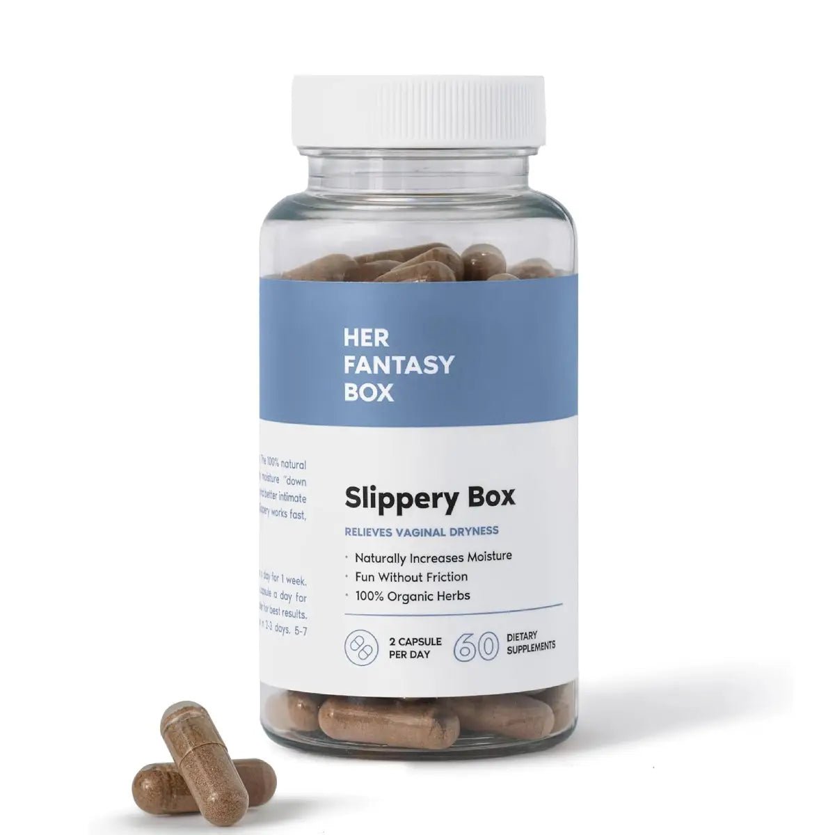 Her Fantasy Box Slippery Box 60 Cápsulas - Hi Vitamins