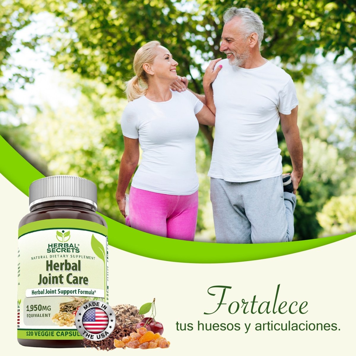 HERBAL SECRETS® HERBAL JOINT CARE 120 CAPSULES - Hi Vitamins