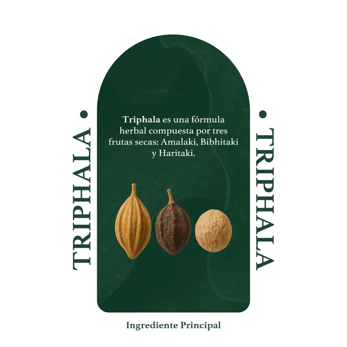 Herbal Secrets® Triphala 500 Mg 120 Cápsulas - Hi Vitamins