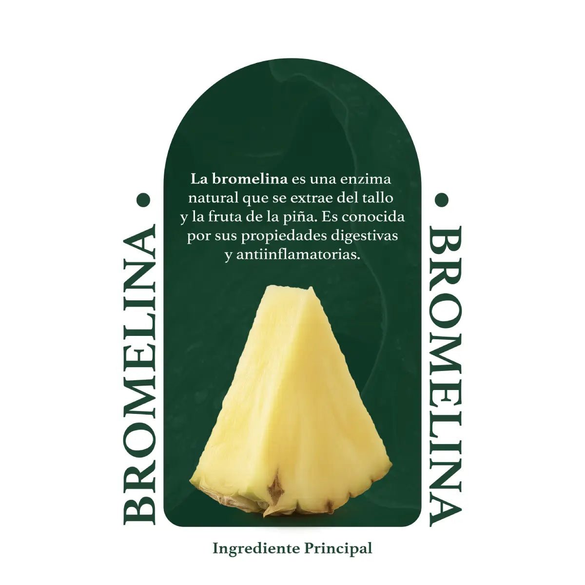 Herbal Secrets® Bromelina 500mg 120 Tabletas - Hi Vitamins