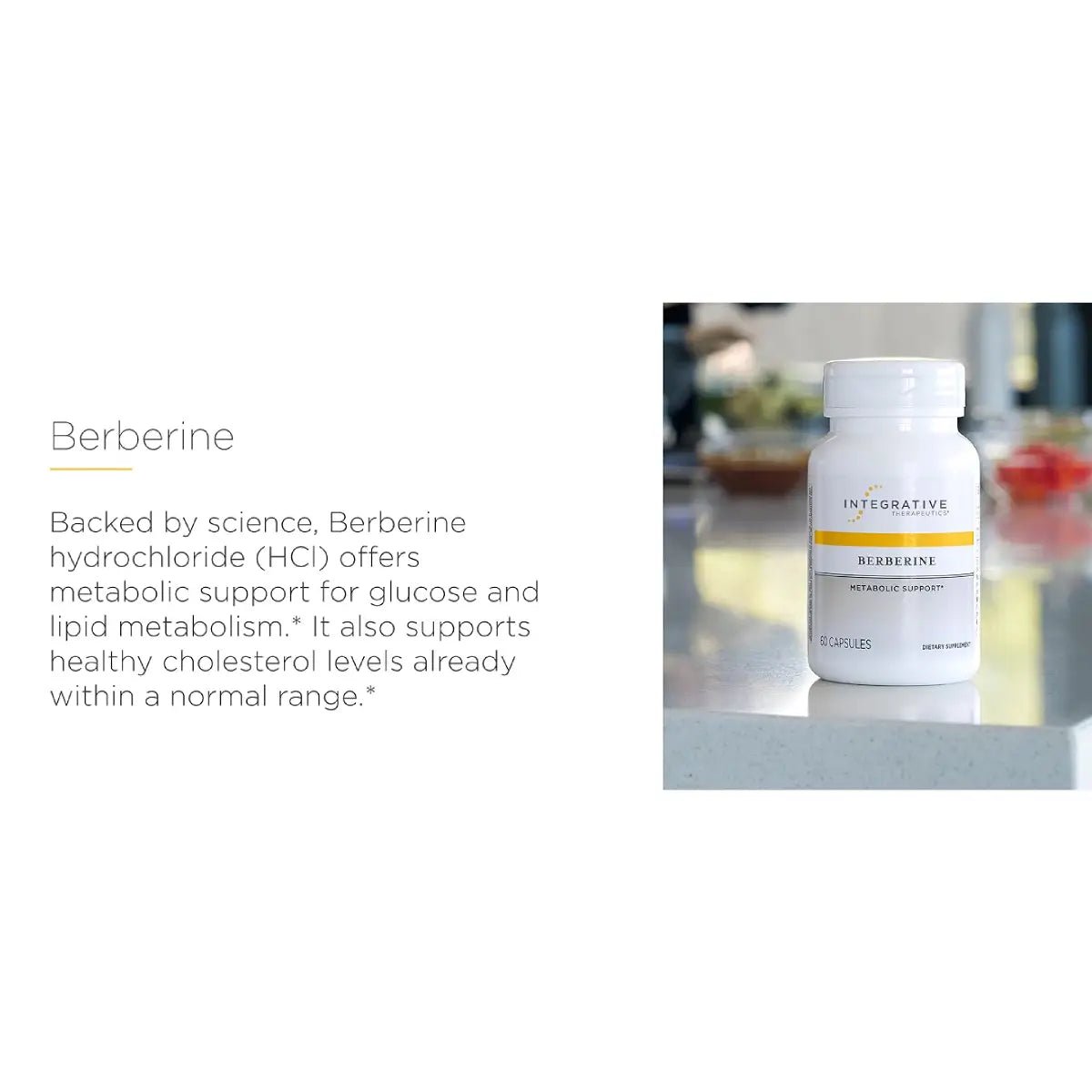 Integrative Therapeutics Berberina 60 cápsulas - Hi Vitamins