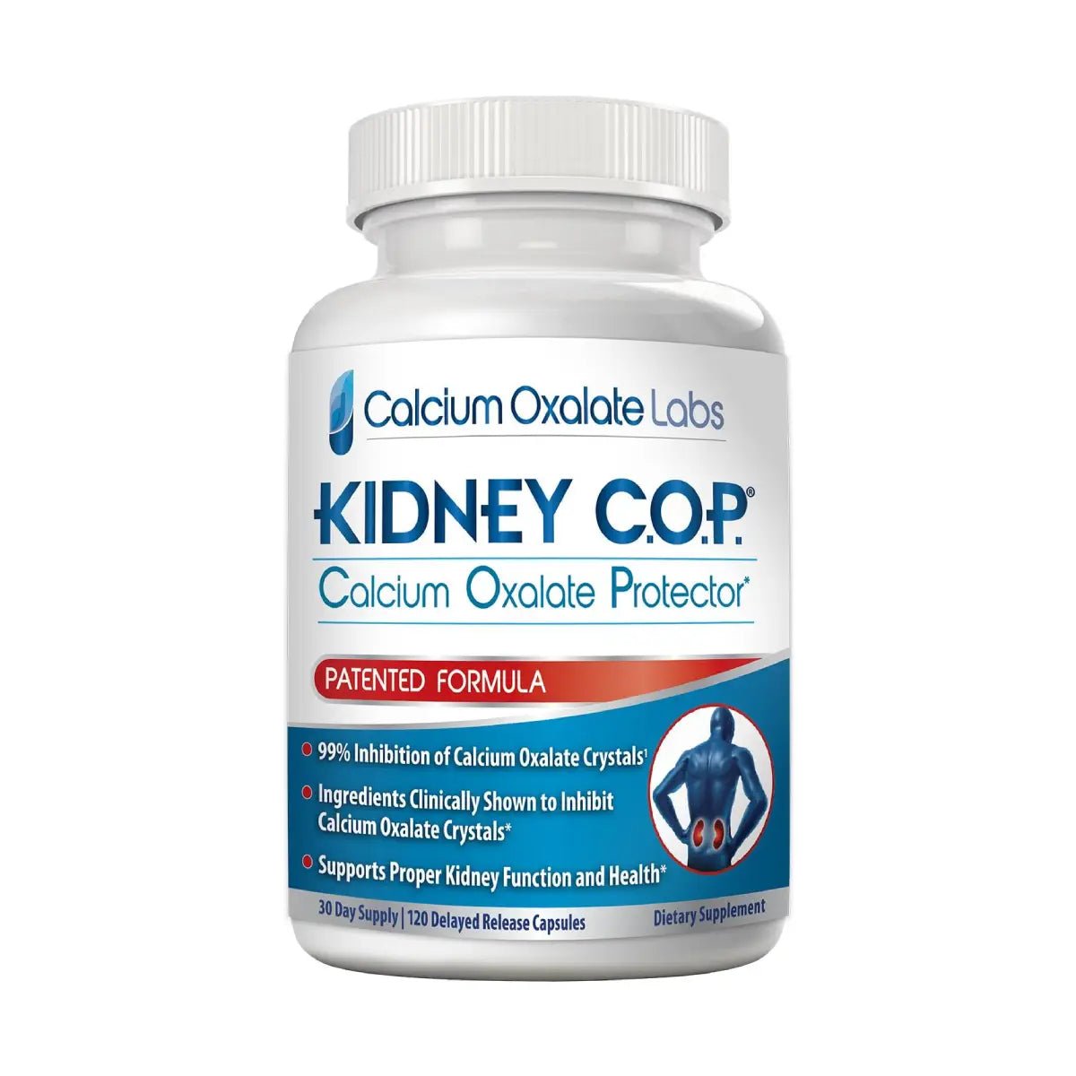 Kidney C.O.P Calcium Oxalate Labs 120 cápsulas – Apoyo avanzado para la salud renal - Hi Vitamins