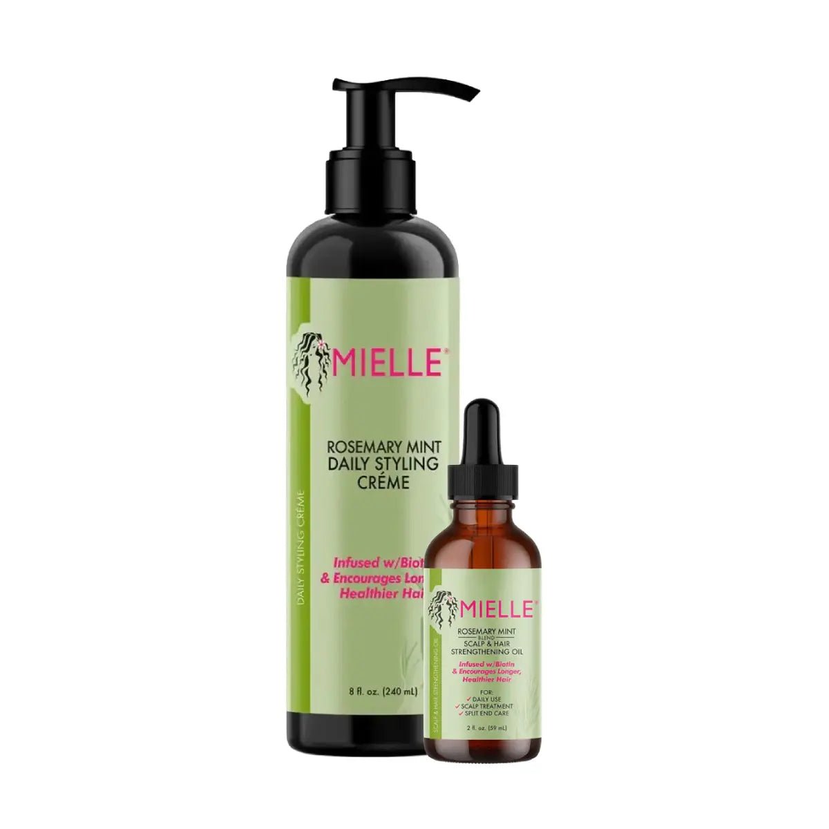 Kit Capilar Mielle Rosemary Mint Fortalecimiento y Styling - Hi Vitamins