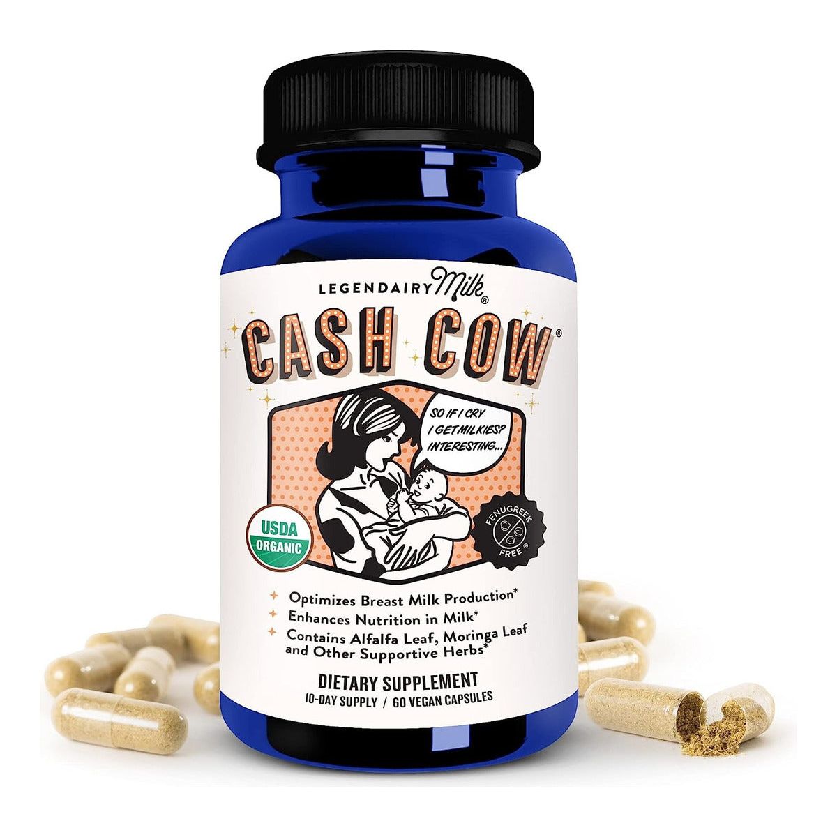 Legendary Milk Cash Cow 60 Cápsulas - Hi Vitamins