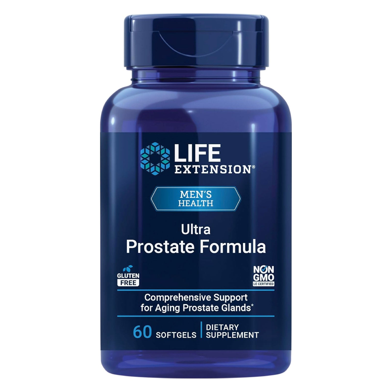 Life Extension Ultra Prostate Formula 60 Cápsulas Blandas Apoyo Salud de la Próstata Flujo Urinario y Bienestar Masculino