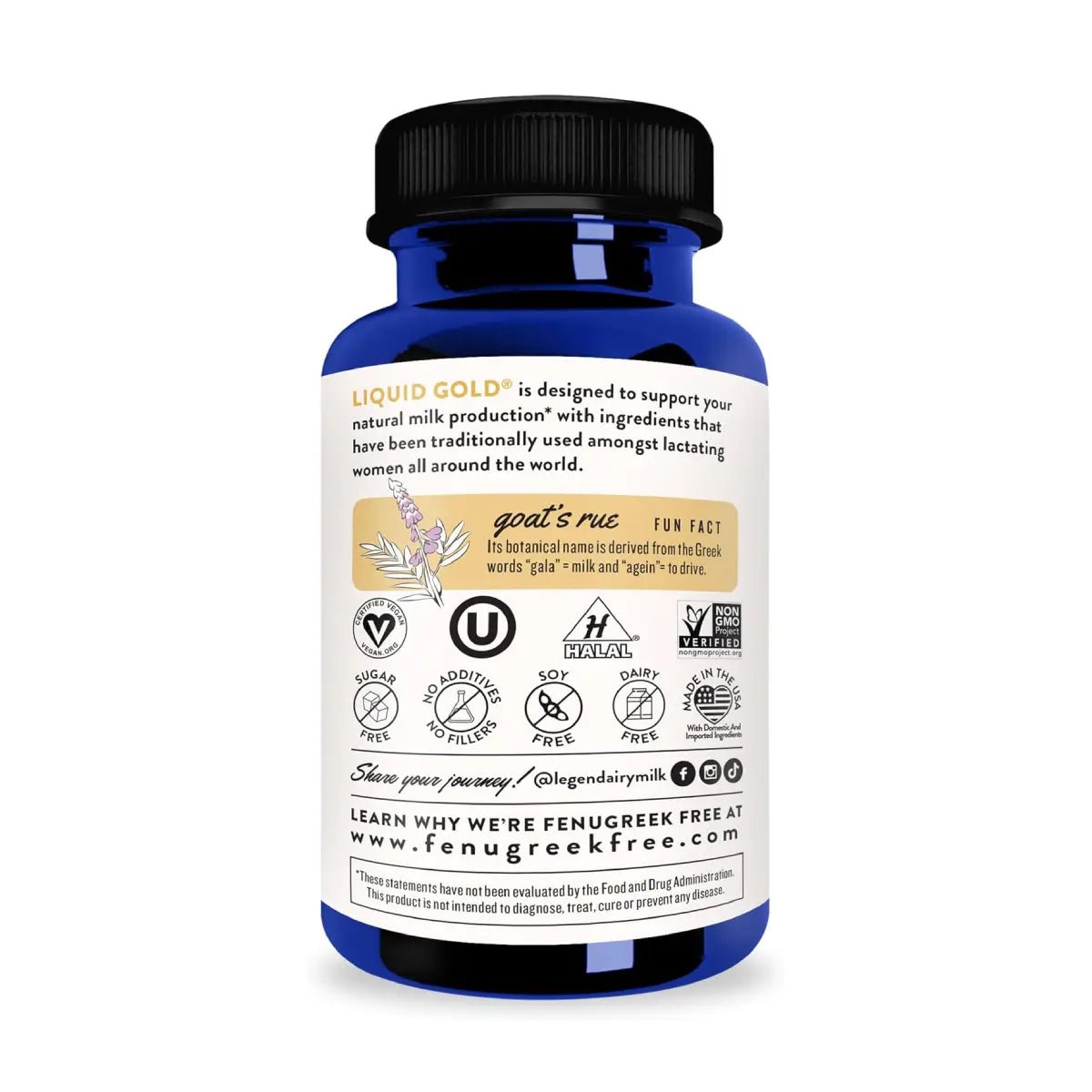 Legendairy Milk® Liquid Gold Suplemento de Lactancia Materna - Hi Vitamins