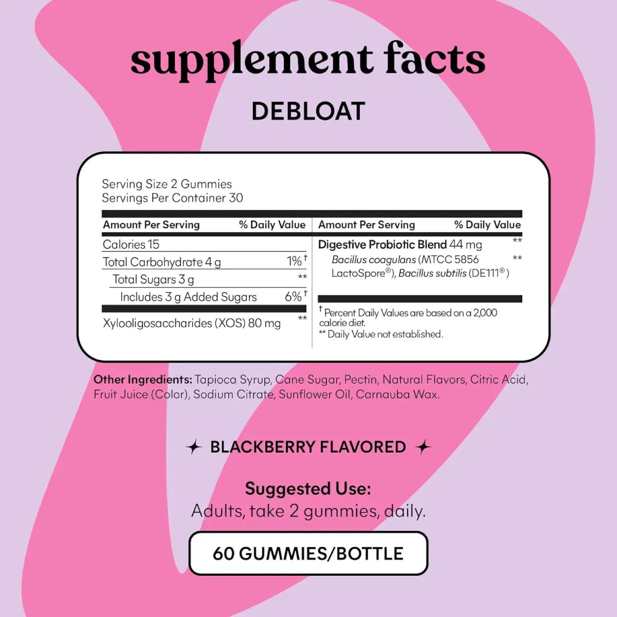 Lemme Debloat Apoyo Digestivo 60 Gomitas - Hi Vitamins