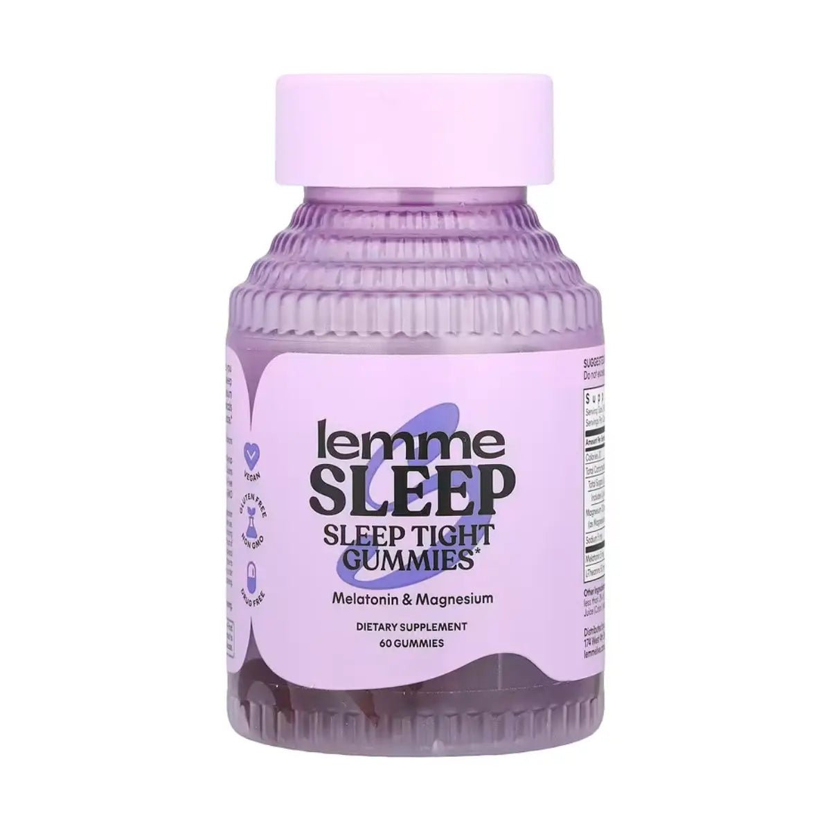 Lemme Sleep 60 Gomitas | Sueño profundo - Hi Vitamins