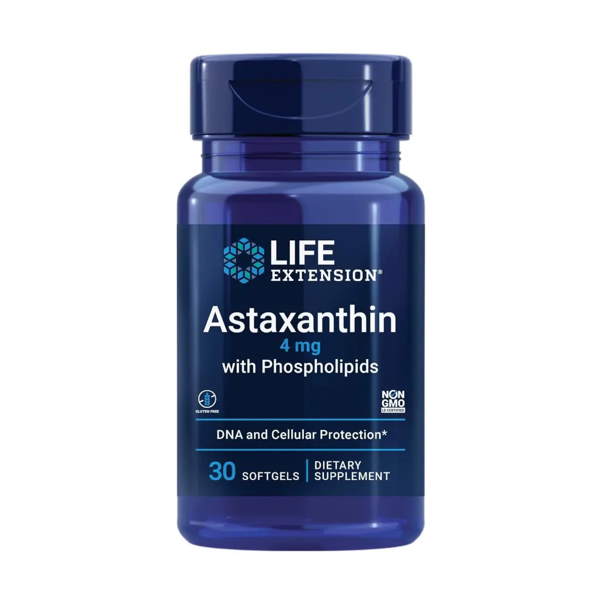 Life Extension Astaxantina con Fosfolipidos 4 Mg 30 Cápsulas - Hi Vitamins