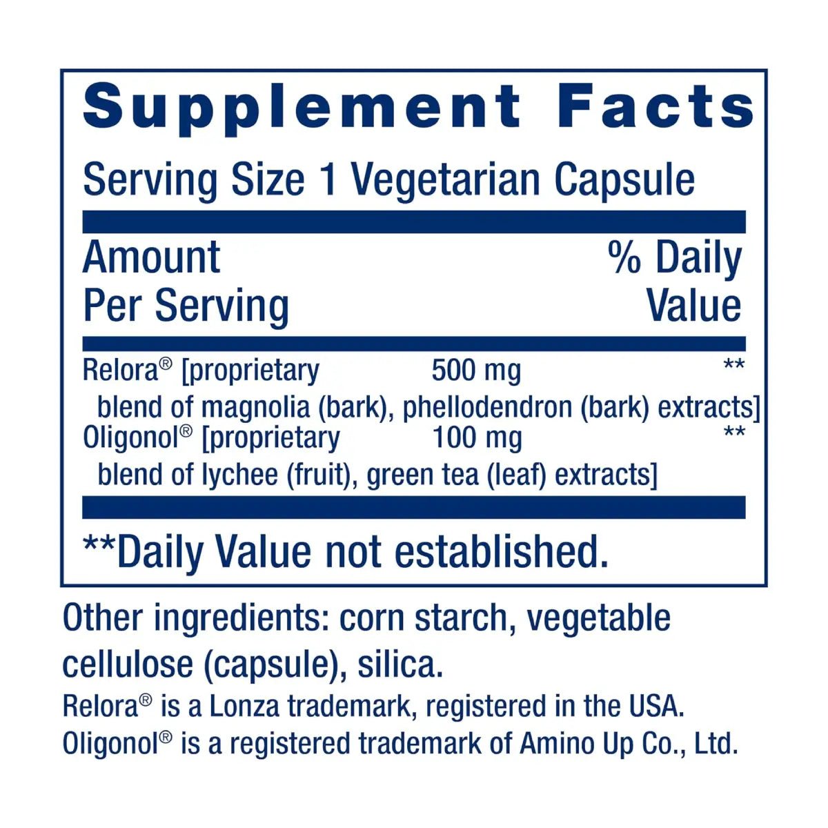 Life Extension Balance Cortisol - Estrés 30 Cápsulas - Hi Vitamins