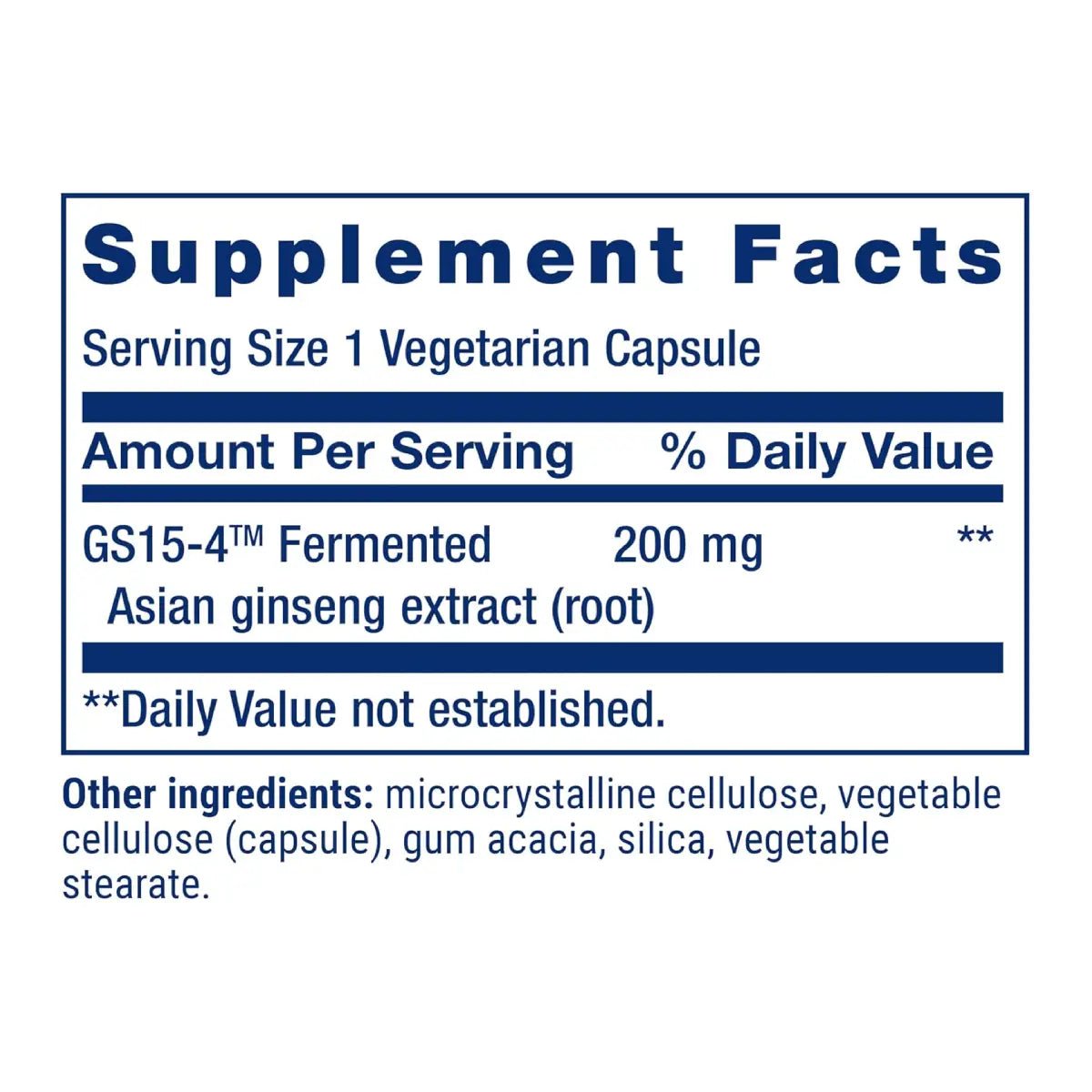 Life Extension Impulso Energético de Ginseng 30 Cápsulas - Hi Vitamins