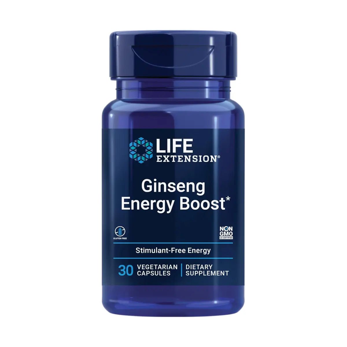 Life Extension Impulso Energético de Ginseng 30 Cápsulas - Hi Vitamins