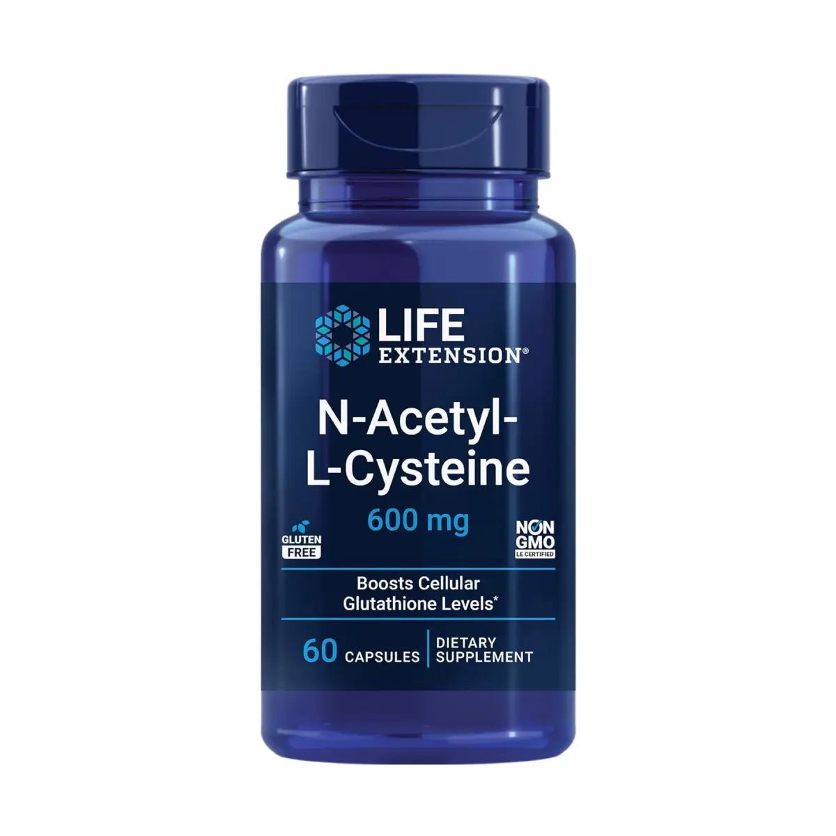 Life Extension N - Acetil - L - Cisteína (NAC) 600 Mg 60 Cápsulas - Hi Vitamins