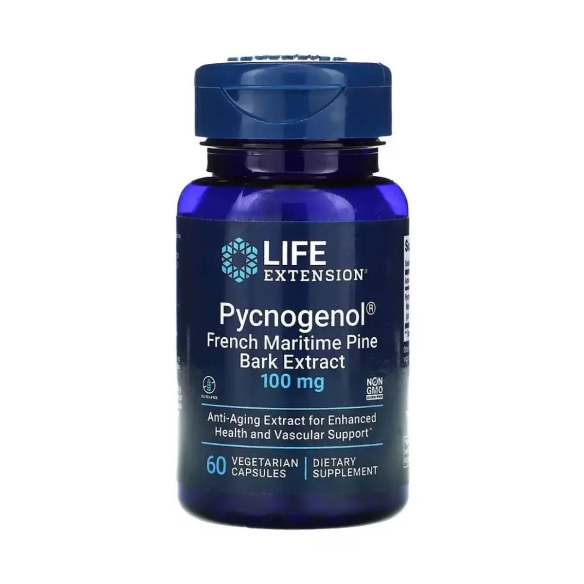 Life Extension Pycnogenol 100 Mg 60 Cápsulas - Hi Vitamins