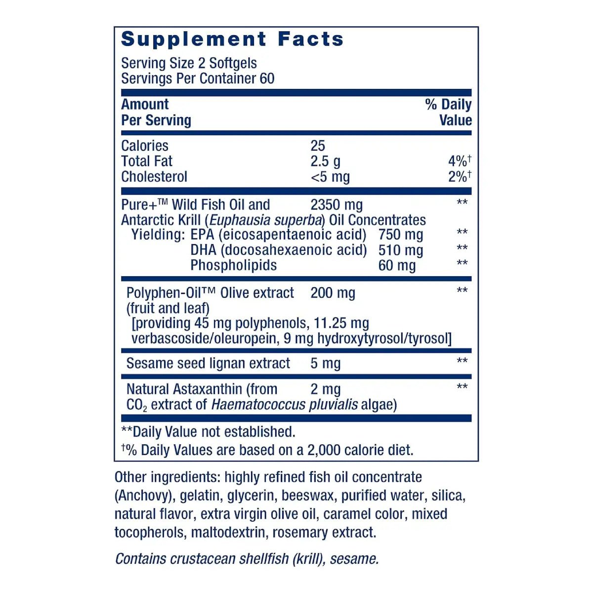 Life Extension Super Omega 3 Plus 120 Cápsulas - Hi Vitamins