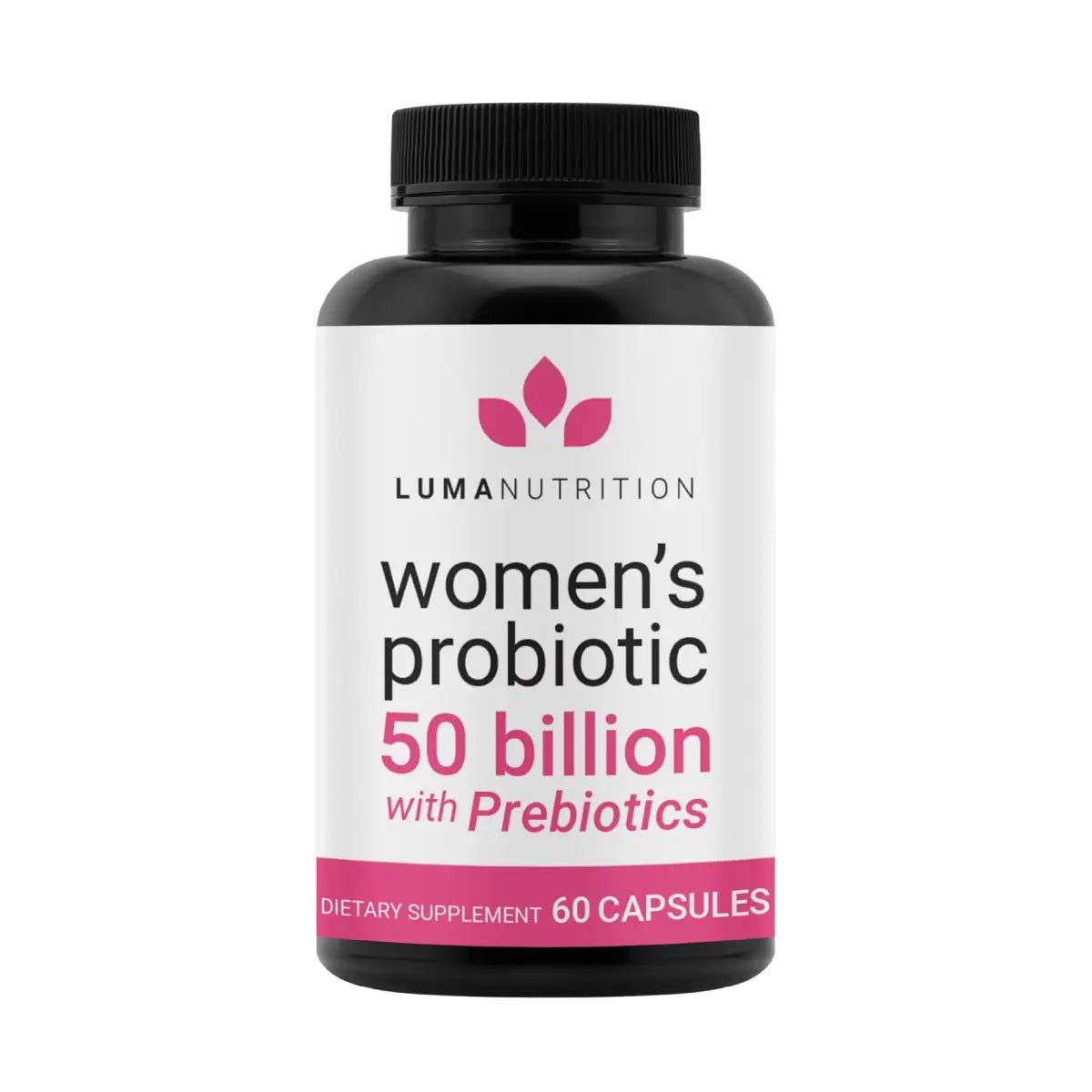 Luma Nutrition Women’s Probiotic 50 Billion + Prebióticos 60 Cápsulas - Hi Vitamins