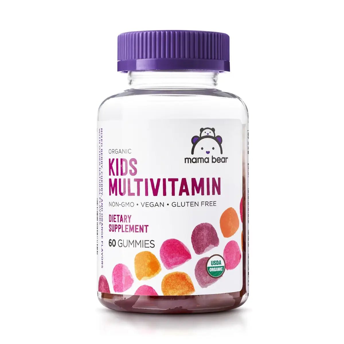 Mama Bear Multi - Vitaminas para Niños 60 Gomitas Orgánicas - Hi Vitamins
