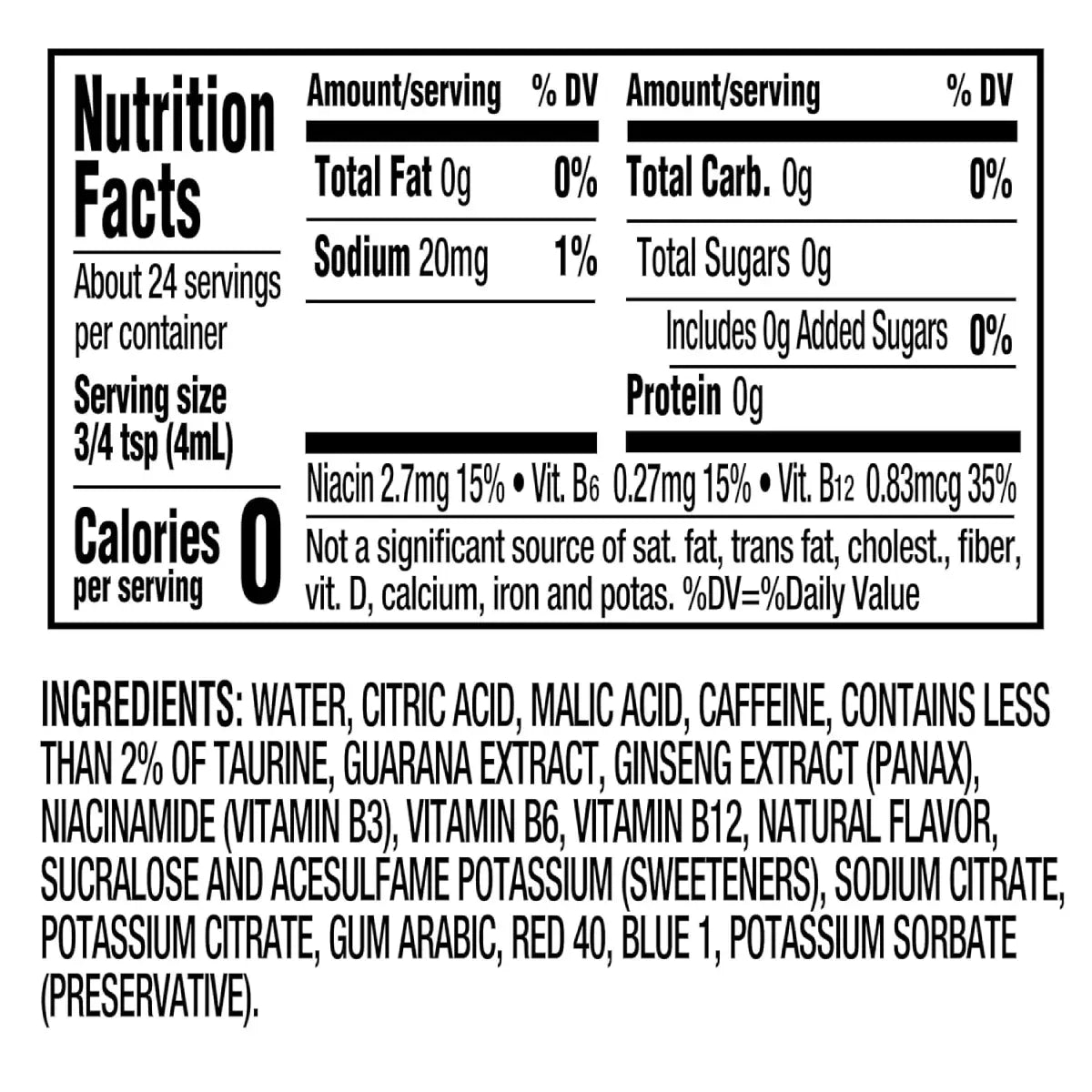 MiO Energy Acai Berry 3.24 fl oz - Hi Vitamins