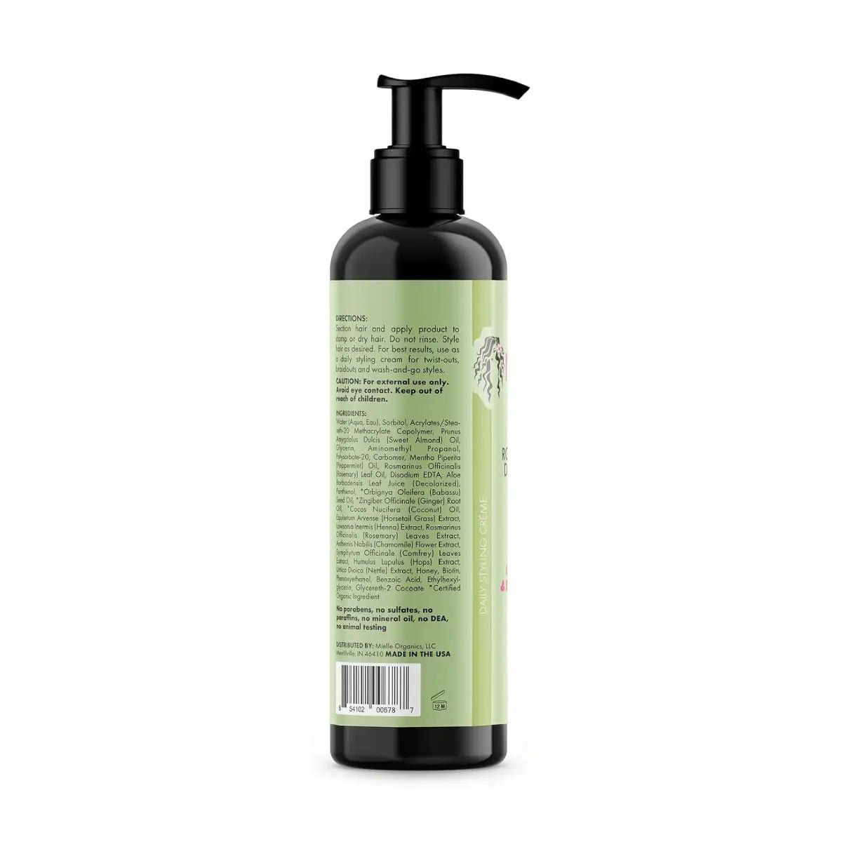 Mielle® Crema para Peinar con Romero y Menta 240 ml - Hi Vitamins