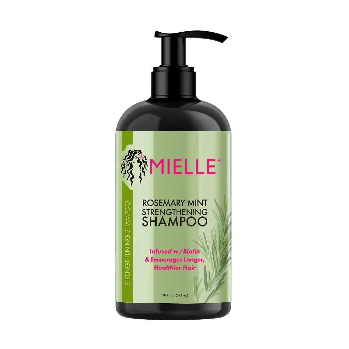 Mielle® Shampoo Fortalecedor con Romero y Menta 355 ml - Hi Vitamins