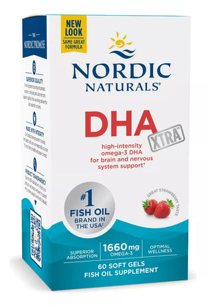 Nordic Naturals DHA Xtra 1660 mg 60 Capsules