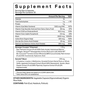 Nutrafol Men Nutracéutico para el Crecimiento del Cabello 120 Cápsulas - Hi Vitamins