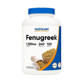 NUTRICOST FENUGREEK SEED 1350 MG 240 CÁPSULAS